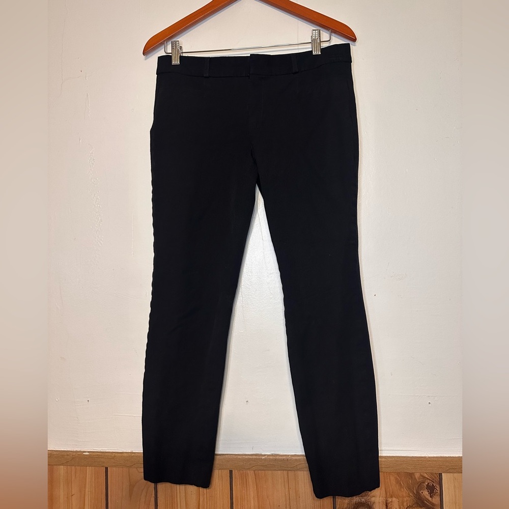 Banana Republic Black Dress Pants Straight-Leg Classic